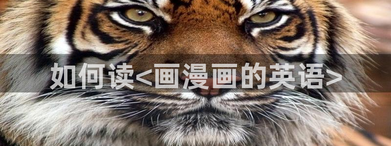 汗汗漫画怎么不见了：如何读<画漫画的英语>